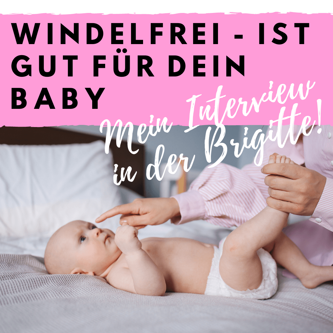 Brigitte Magazin Interview WindelFREI Baby