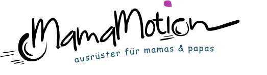 Schriftzug MamaMotion Logo, WindelFREi Tragetuch